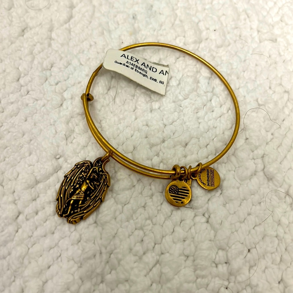 NWT Guardian Angel Alex and Ani bracelet